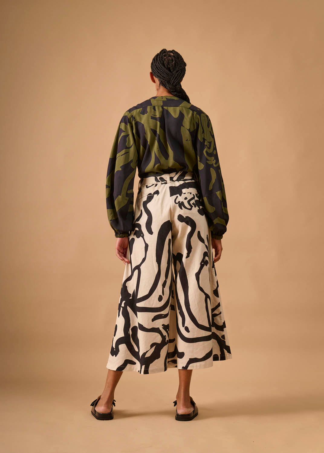 Camisa Sino Viscose Estampada