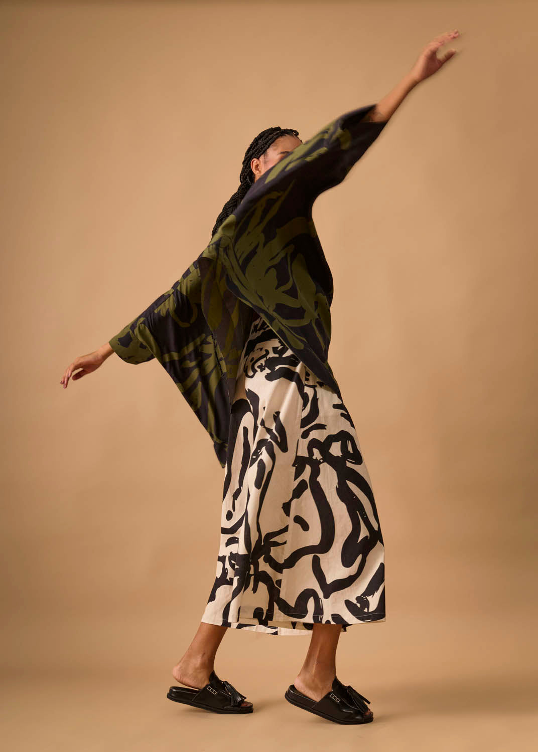 Camisa Moldura Viscose Estampado