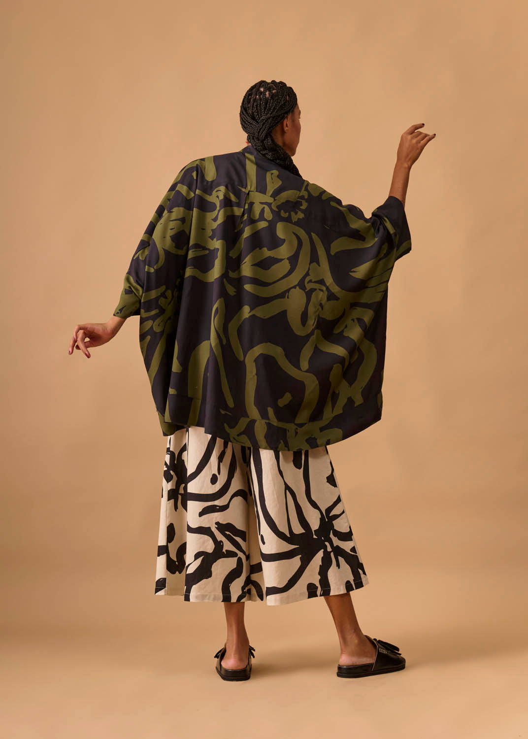 Camisa Moldura Viscose Estampado