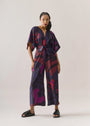 Macacão Moldura Viscose Estampado