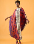 Caftan Bola Longo Viscose Estampado