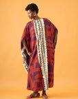 Caftan Bola Longo Viscose Estampado