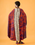 Caftan Bola Longo Viscose Estampado