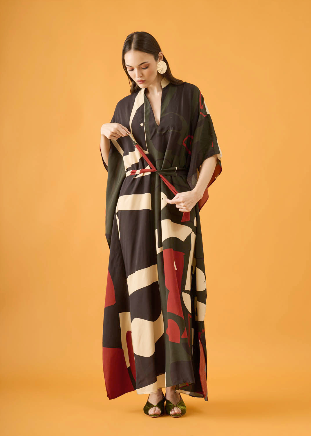 Vestido Asa Viscose Estampado