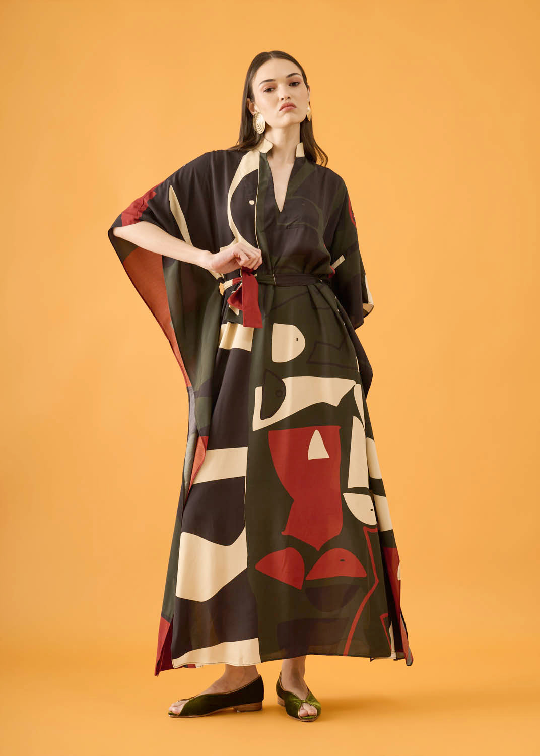 Vestido Asa Viscose Estampado