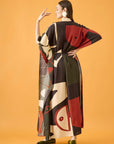 Vestido Asa Viscose Estampado