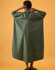 Chemise Retangulo Algodão Liso