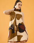 Vestido Balão Linho Estampado