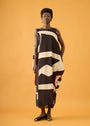Vestido Tuba Viscose Estampado