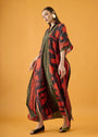 Vestido Asa Seda Estampado