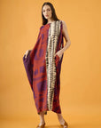 Vestido Tuba Viscose Estampado