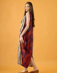 Vestido Tuba Viscose Estampado