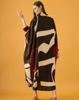 Caftan Bola Longo Viscose Estampado