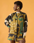 Camisão Pacífico Algodão Estampado