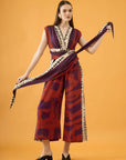 Macacão Opereta Viscose Estampado