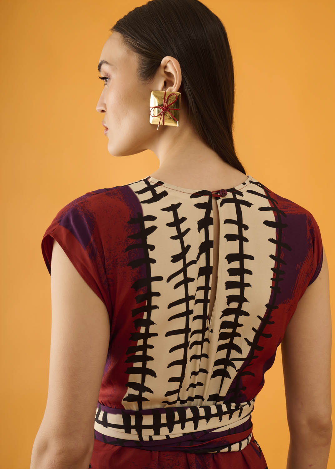 Macacão Opereta Viscose Estampado