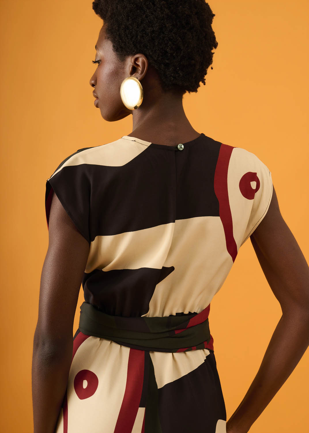 Macacão Opereta Viscose Estampado