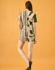 Vestido Mônica Linho Estampado