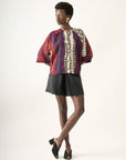 Cropped Prega Viscose Estampado