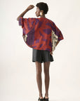 Cropped Prega Viscose Estampado