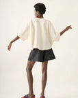 Shorts Triângulo Linho Liso