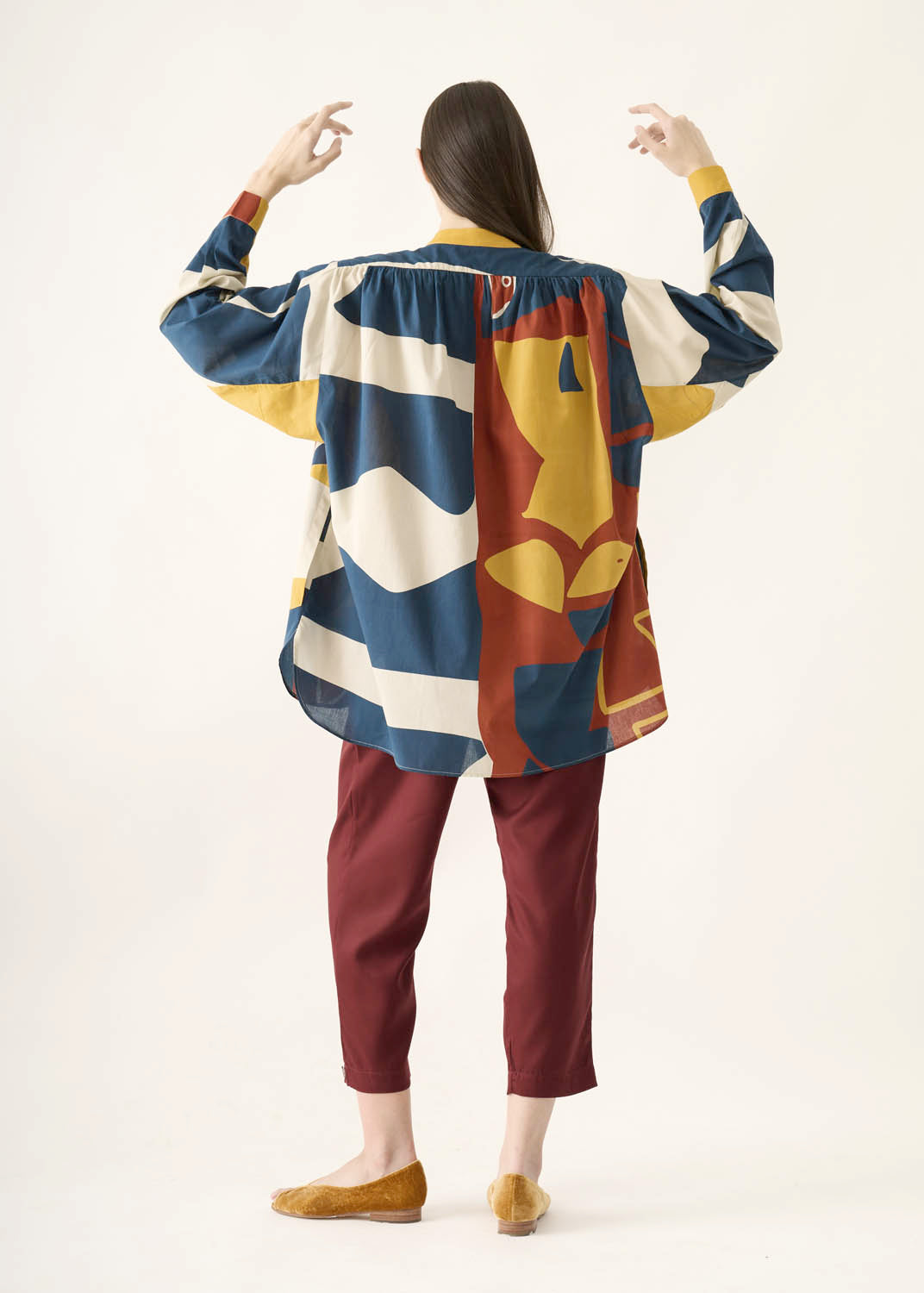 Camisão Pacífico Algodão Estampado