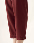 Calça Caseado Lyocell Liso