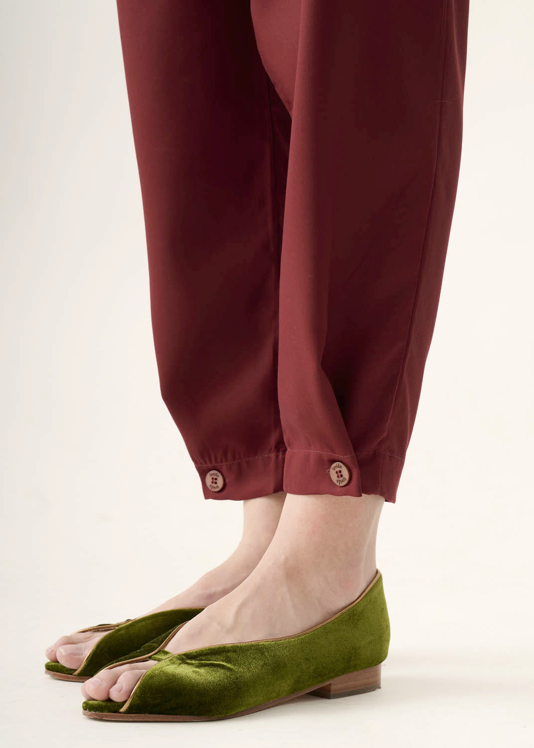 Calça Caseado Lyocell Liso