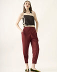 Calça Caseado Lyocell Liso