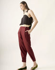 Calça Caseado Lyocell Liso