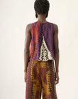 Regata Prega Viscose Estampado