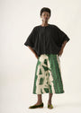 Cropped Prega Lyocell Liso