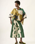Cropped Quadrado Algodão Estampado