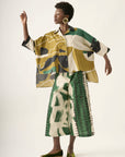 Cropped Quadrado Algodão Estampado