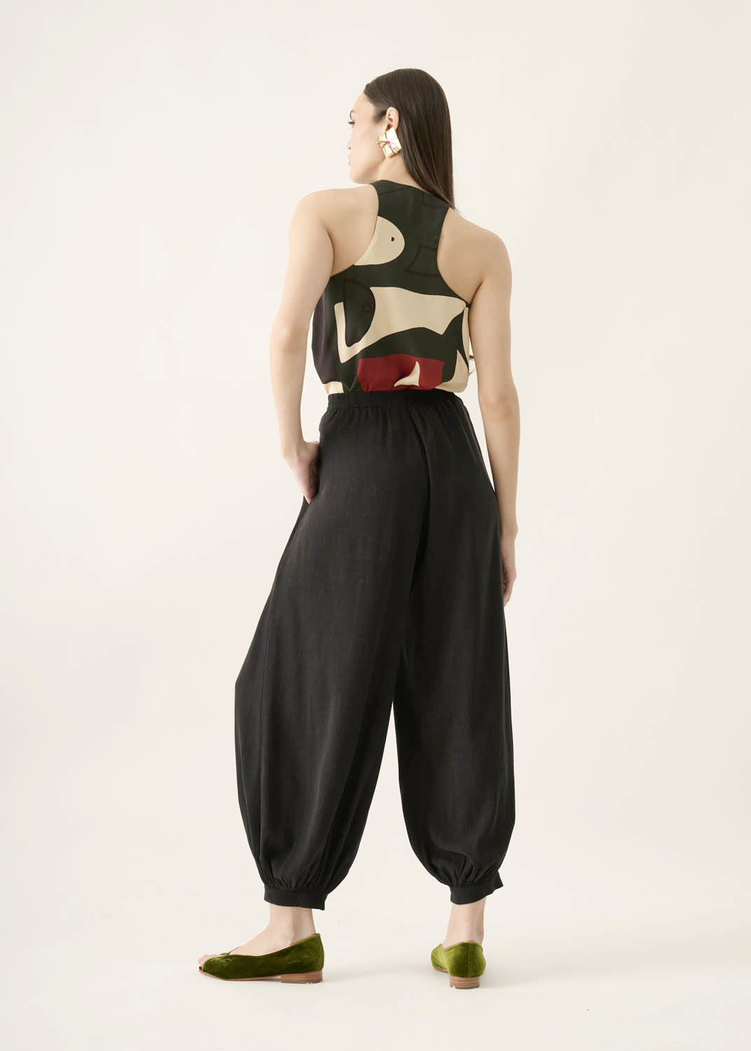 Calça Alladin Lyocell Liso