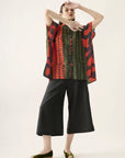 Pantalona Elástico Linho Liso