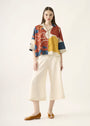 Cropped Quadrado Algodão Estampado
