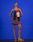 Vestido Miró Algodão Pesado Estampado