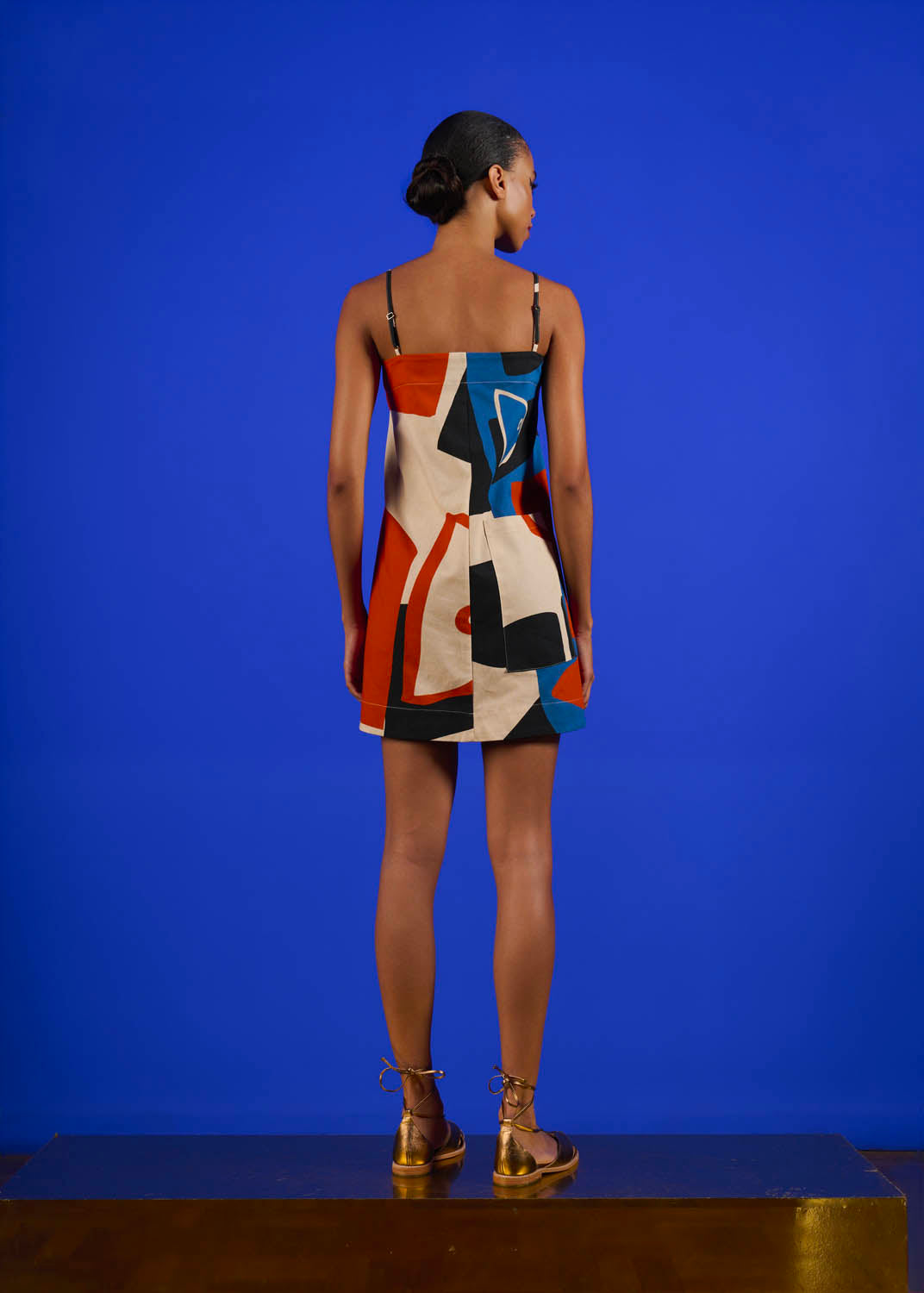 Vestido Miró Algodão Pesado Estampado