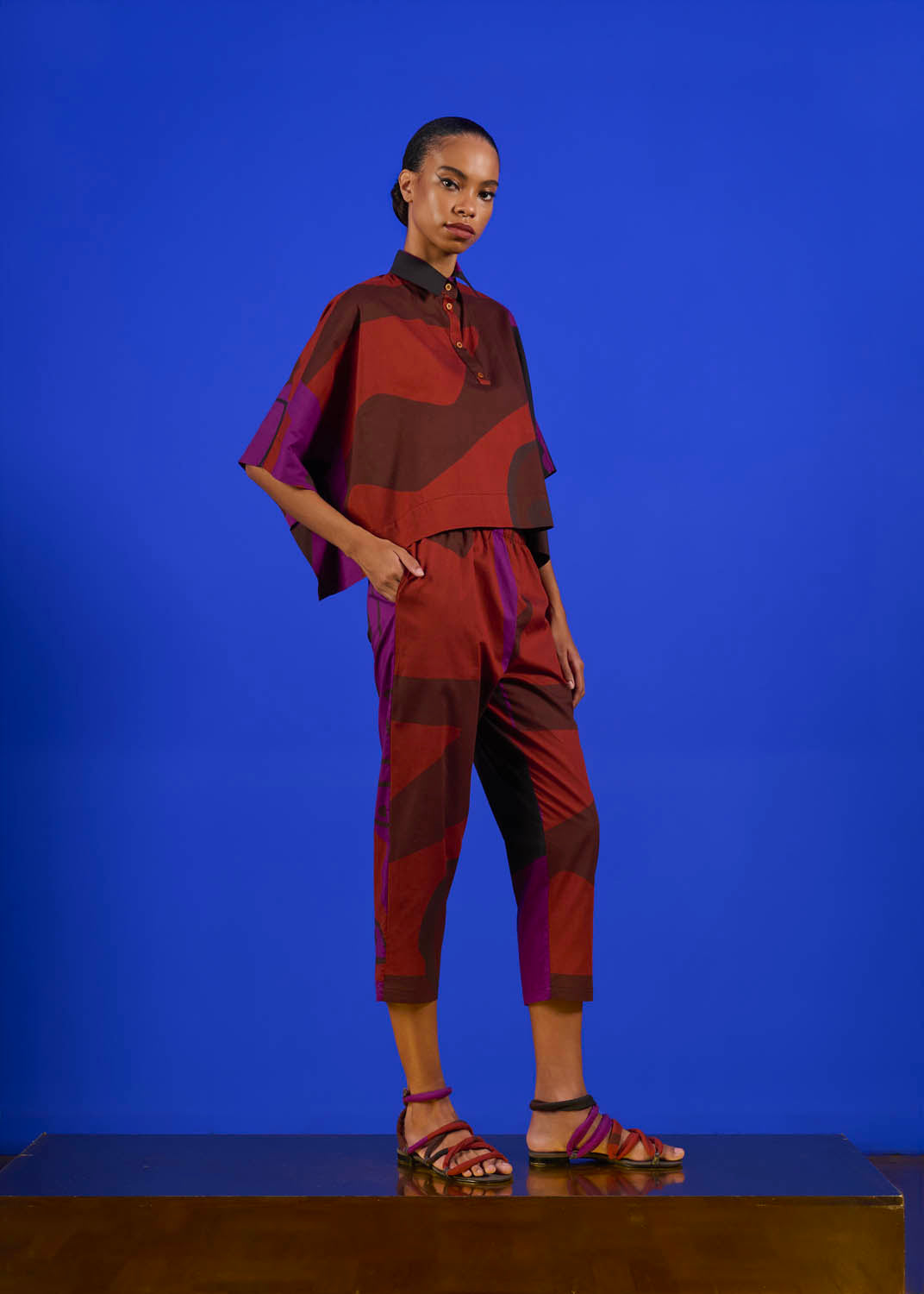Calça Veraneio Algodão Estampado