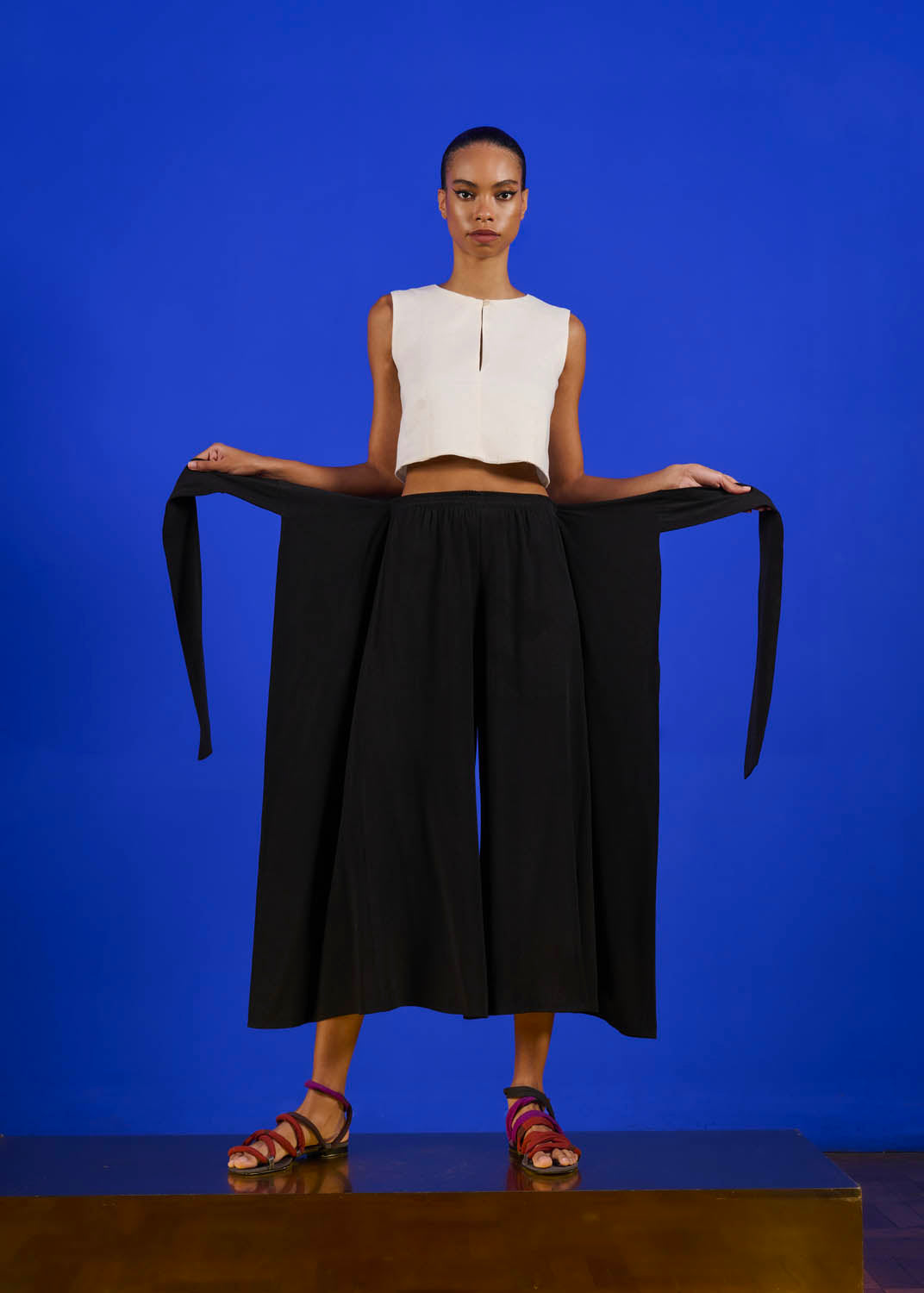 Calça Bata Lyocell Liso