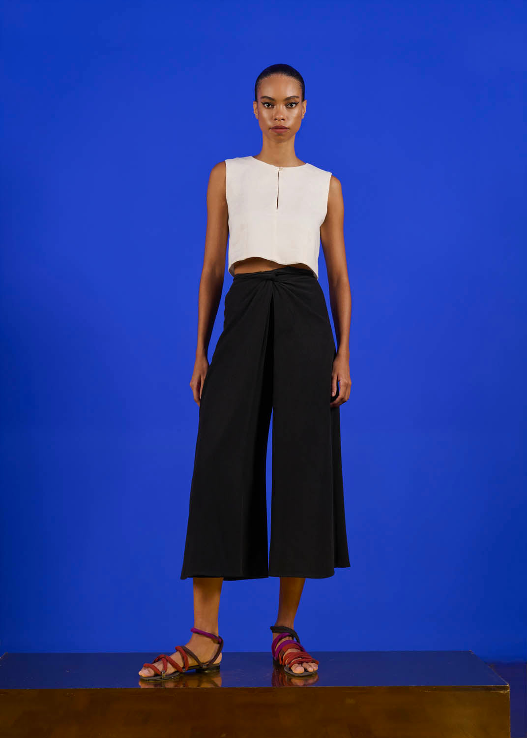 Cropped Drink Linho Liso