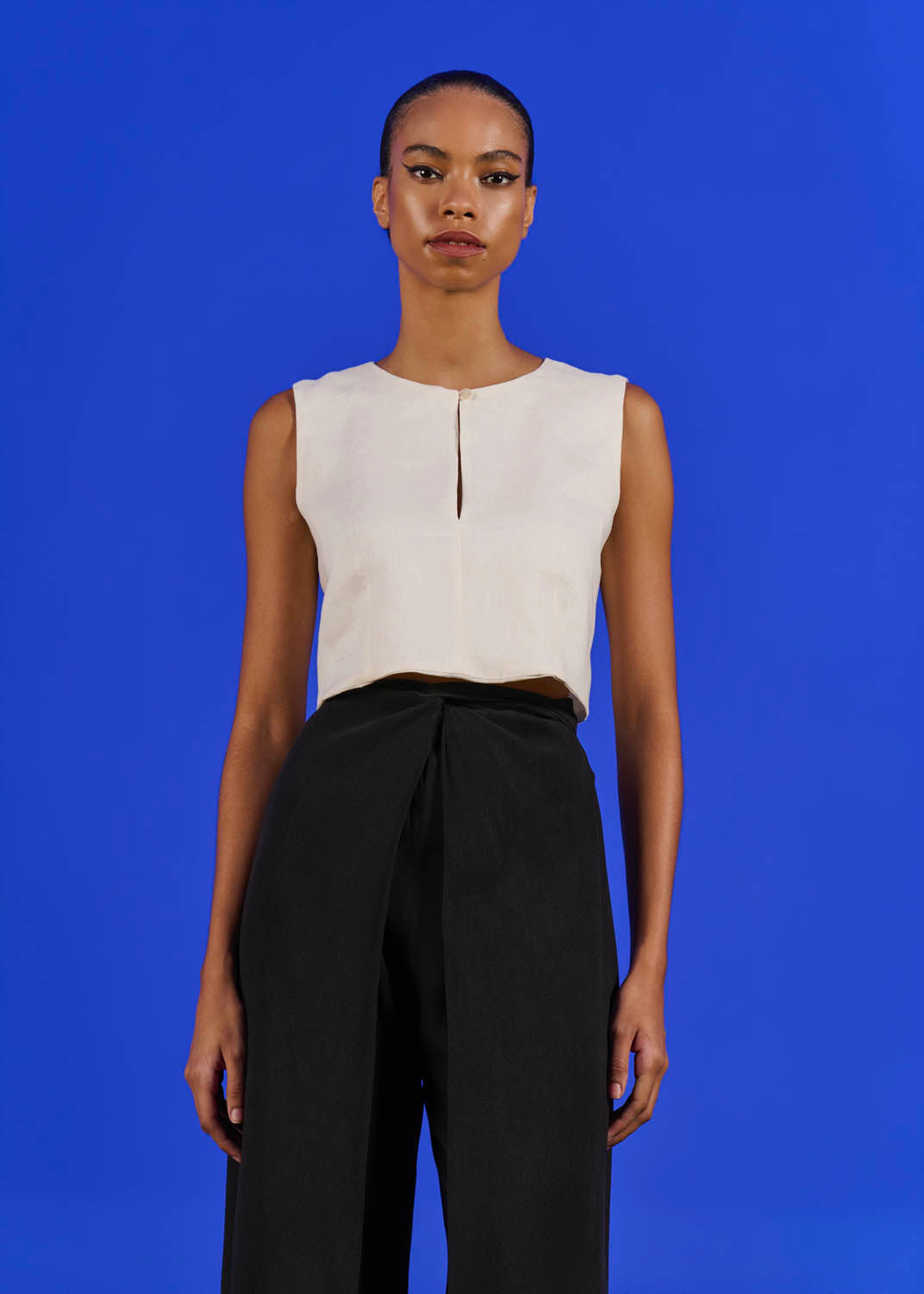 Cropped Drink Linho Liso