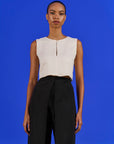 Cropped Drink Linho Liso