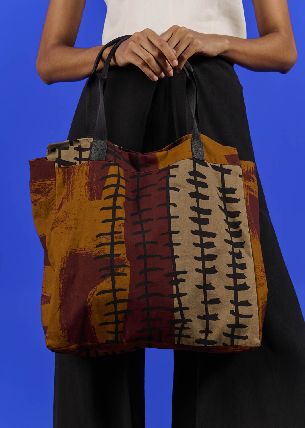 Bolsa Irrita Algodão Pesado Estampado