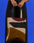 Bolsa Vertical Algodão Pesado Estampado