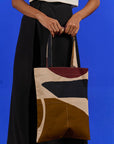 Bolsa Vertical Algodão Pesado Estampado