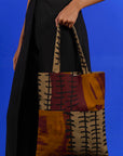 Bolsa Vertical Algodão Pesado Estampado