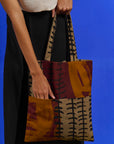 Bolsa Vertical Algodão Pesado Estampado