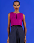 Cropped Drink Linho Liso